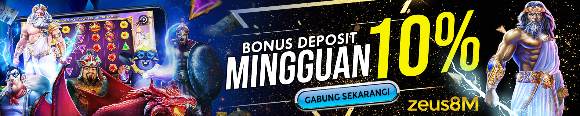 ZEUS8M Situs Judi Slot Online Terpercaya dan Slot Gacor